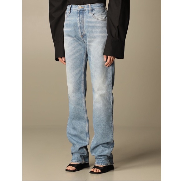 The Attico high-waisted boyfriend style jeans size 28 - Picture 2 of 8